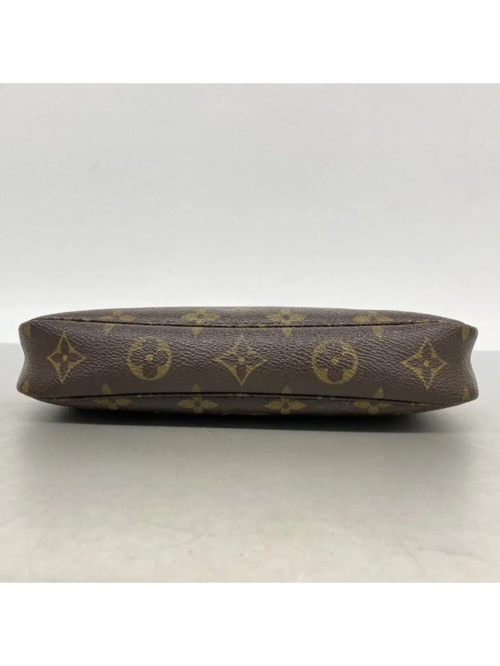 Louis Vuitton Pouch Monogram Pochette Soir Brown
